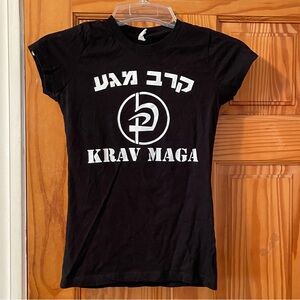 Krav Maga Graphic Short Sleeve Tee - Black